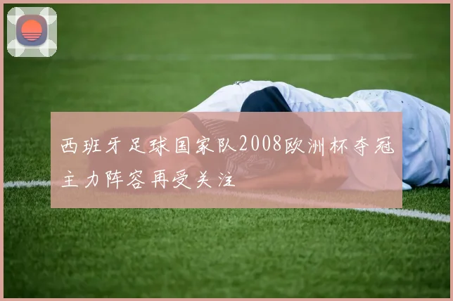 西班牙足球国家队2008欧洲杯夺冠主力阵容再受关注